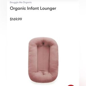 Snuggle Me Organic Infant Lounger